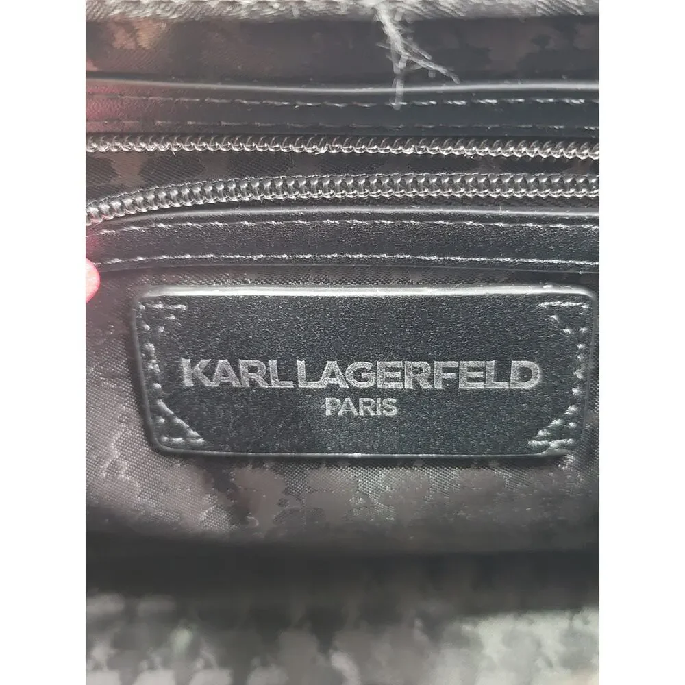 Karl Lagerfeld Paris Maybelle Floral Satchel/Crossbody Bag